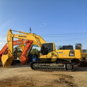 OEM Supply Factory Direct Sale Komatsu PC450-8 2020year 45ton Imported From Japan Original Brand Used Excavators Secondhand Diggers Hydraulic Crawler Thumb Excavator