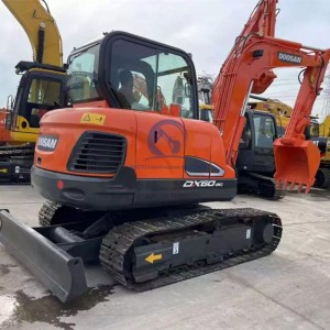 Used Doosan DX60 combines performance quality and cost-effectiveness