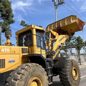 Excellent Quality Used Komatsu WA470 wheel loader