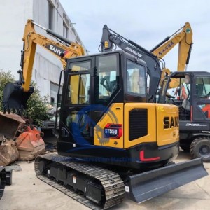 SY55U China 5 ton Small Crawler Excavator 5TONS Mini excavator Multi-Function with EPA