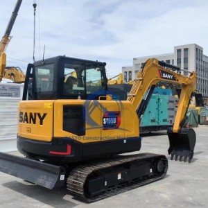 SY55U China 5 ton Small Crawler Excavator 5TONS Mini excavator Multi-Function with EPA