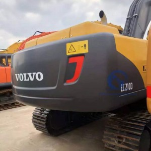 Quoted price for Used Volvo Ec210 Excavator 20 Tons Medium Excavator in Good Condition Made in Sweden