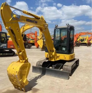 ODM Manufacturer Mini Japan Komatsu PC55 Used Excavator for Indoor Home Used Excavator 5ton Used Mini Excavator