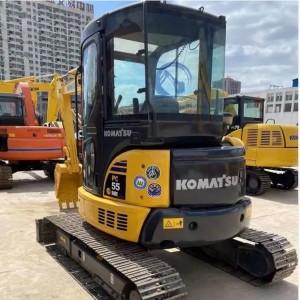 Personlized Products 5.5 Ton Used Hydraulic Crawler Komatsu Excavator PC55mr-2 and Komatsu Excavator PC30 PC55 PC78