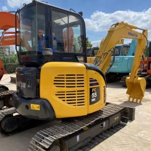 Personlized Products 5.5 Ton Used Hydraulic Crawler Komatsu Excavator PC55mr-2 and Komatsu Excavator PC30 PC55 PC78