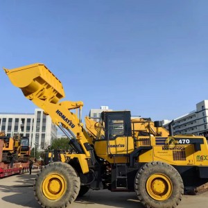 Komatsu WA470 Used Komatsu wheel loader with good performance